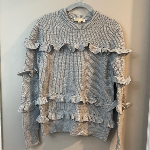 Michael Kors Ruffle Sweater - Picture 1 of 8
